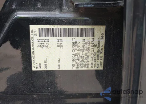 2012 Nissan Altima 2.5 S from USA, damaged, VIN 1N4AL2AP1CC128484